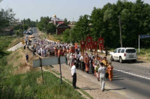 Крестный ход к часовне во имя великомученицы Параскевы