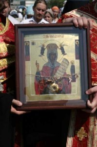 Крестный ход к часовне во имя великомученицы Параскевы