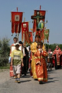 Крестный ход к часовне во имя великомученицы Параскевы