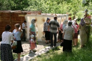 Крестный ход к часовне во имя великомученицы Параскевы