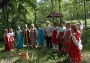 Открытие детского православного лагеря