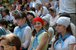 Открытие детского православного лагеря