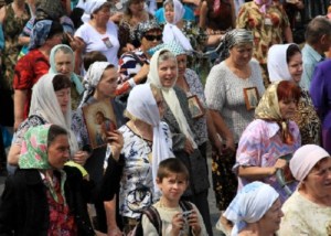 Крестный ход к источнику святой великомученицы Параскевы в с.Елшанка Воскресенского района