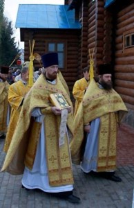 Великое освящение храма в честь Рождества Христова в селе Старая Жуковка Базарно-Карабулакского района