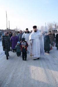 Празднование Крещения Господня в селе Пристанное