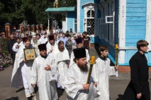 Престольный праздник в Спасо-Преображенском храме города Балашова