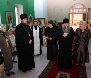 Архипастырская поездка в Аркадакский район