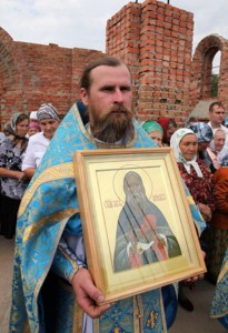 Чин основания храма в с. Казанла