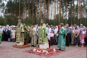 Служение в Богородице-Сергиевой пустыни