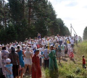 Служение в Богородице-Сергиевой пустыни