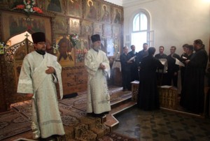 Престольный праздник в Спасо-Преображенском храме г. Балашова