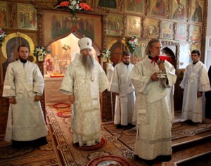 Престольный праздник в Спасо-Преображенском храме г. Балашова