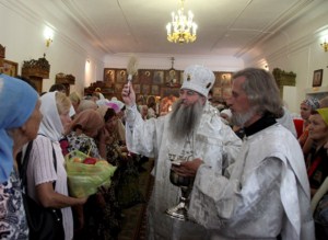 Престольный праздник в Спасо-Преображенском храме г. Балашова