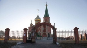 Божественная литургия в храме в честь Рождества Христова с. Рыбушка Саратовского района