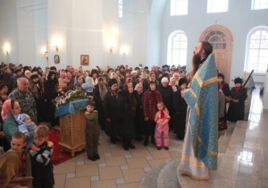 Великое освящение Свято-Покровского храма г. Петровска