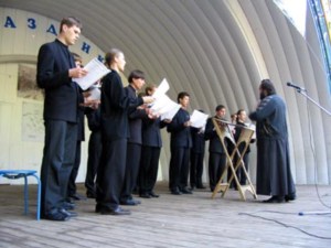 В саратовском городском парке прошла акция «Православная молодежь - за здоровый образ жизни»