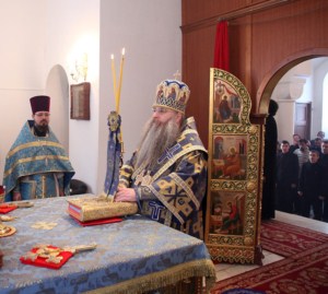 Престольный праздник в храме в честь иконы Божией Матери "Утоли моя печали"