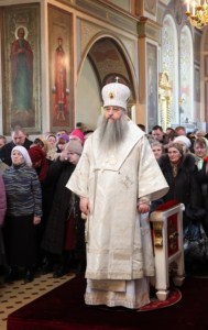 Божественная литургия в Свято-Троицком храме г. Покровска