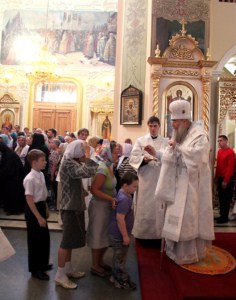 Всенощное бдение в Покровском храме Саратова