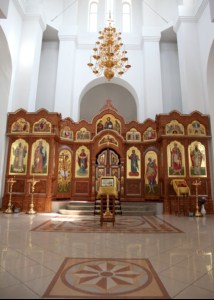 Божественная литургия в Княже-Владимирском храме Саратова