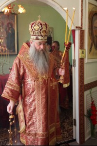 Божественная литургия в храме во имя святого мученика Иоанна Воина с.Лавровка Краснокутского района