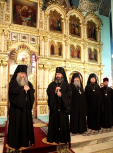 Всенощное бдение в Духосошественском кафедральном соборе Саратова