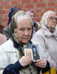Панихида на Воскресенском кладбище г. Саратова