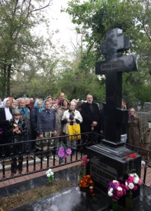 Панихида на Воскресенском кладбище г. Саратова