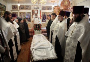 Погребение священника Николая Сумцова