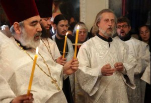 Погребение священника Николая Сумцова