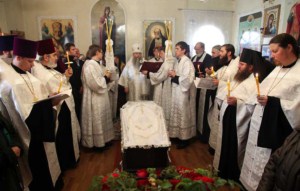 Погребение священника Николая Сумцова