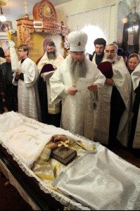 Погребение священника Николая Сумцова