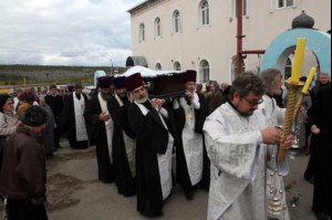 Погребение священника Николая Сумцова