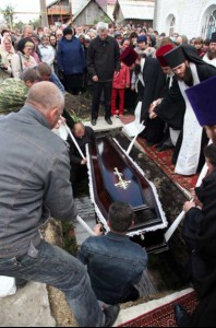 Погребение священника Николая Сумцова