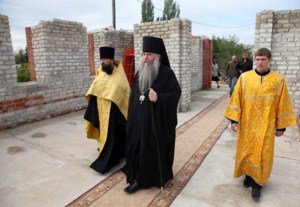 Чин основания храма в р. п. Озинки