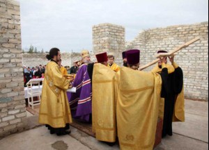 Чин основания храма в р. п. Озинки