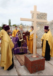 Чин основания храма в р. п. Озинки