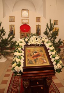 Всенощное бдение в храме в честь Рождества Христова г. Саратова