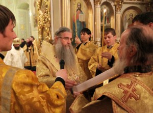 Великая Рождественская вечерня в Покровском храме г. Саратова