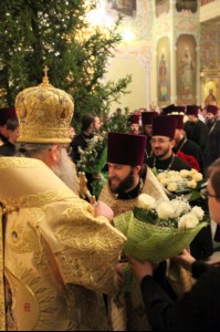 Великая Рождественская вечерня в Покровском храме г. Саратова