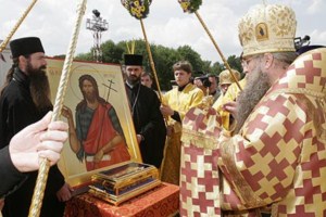 Прибытие десницы святого Пророка, Предтечи и Крестителя Господня Иоанна. Крестный ход. Саратов.