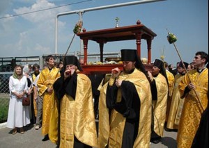 Прибытие десницы святого Пророка, Предтечи и Крестителя Господня Иоанна. Крестный ход. Саратов.