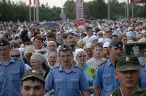Прибытие десницы святого Пророка, Предтечи и Крестителя Господня Иоанна. Крестный ход. Саратов.