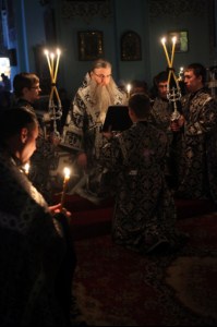 Пассия в Духосошественском кафедральном соборе г. Саратова