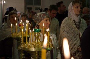 В помещении будущей домовой церкви Межъепархиального духовного училища начались регулярные богослужения