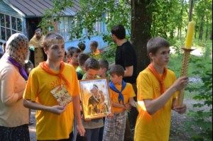 В «Солнечном» состоялся крестный ход
