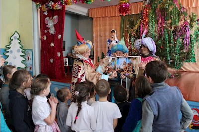 В селе Песчанка прошел рождественский концерт