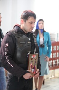 Совершен молебен перед мотопаломничеством Саратов — Куликово поле