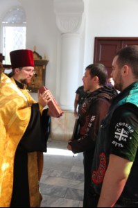 Совершен молебен перед мотопаломничеством Саратов — Куликово поле