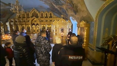 В Троицком соборе прошла экскурсия для сотрудников вневедомственной охраны